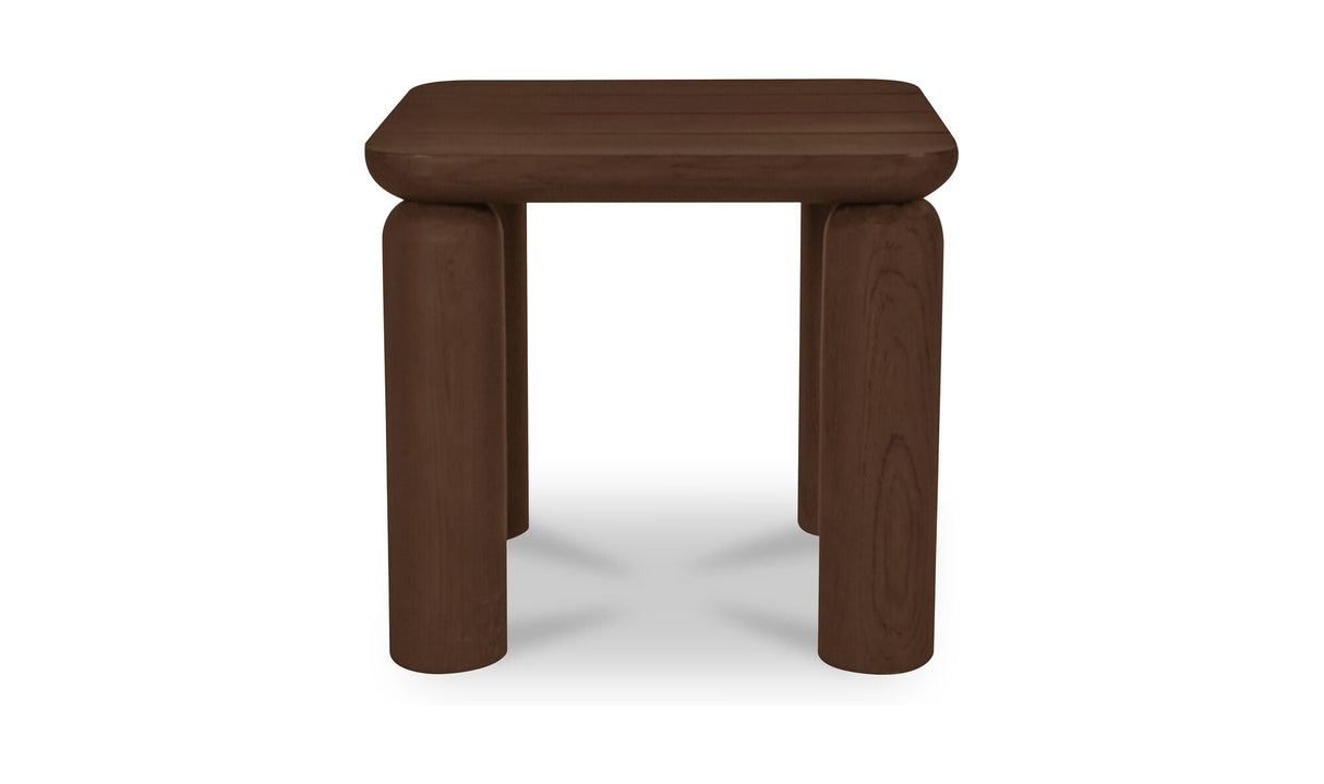 Barclay Outdoor Side Table Brown by Moe's Home at Eve Furniture