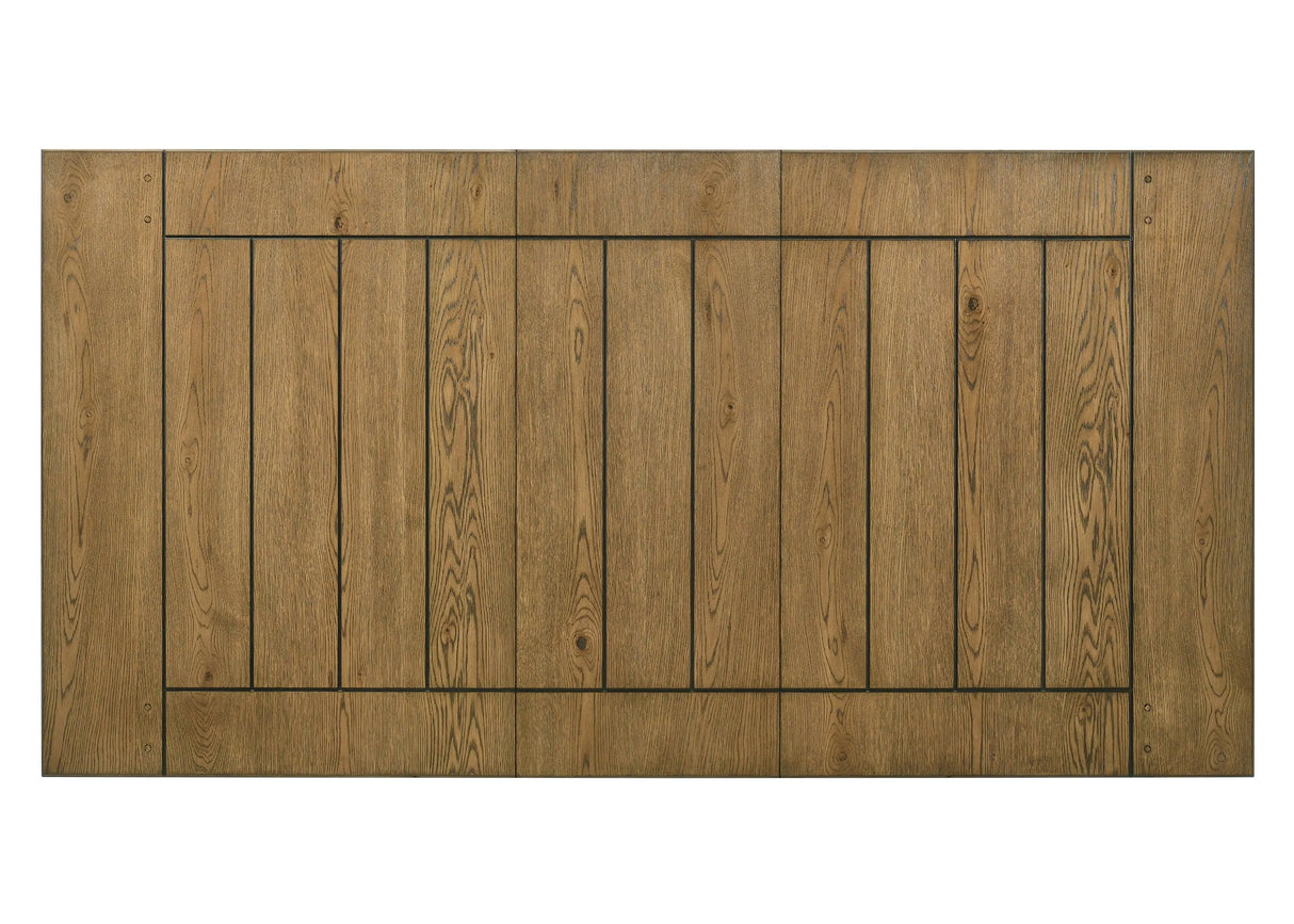 Bardstown Charcoal and Brown Counter Height Table by Crown Mark at Eve Furniture