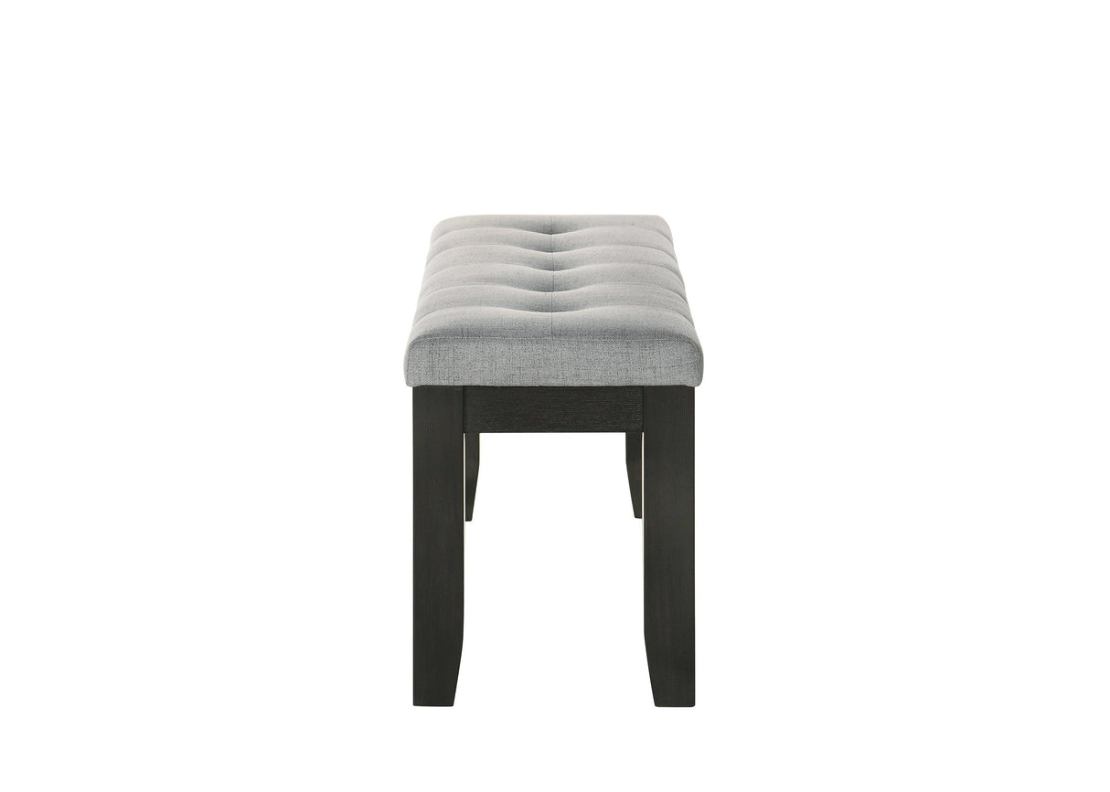 Bardstown Charcoal and Wheat Dining Bench by Crown Mark at Eve Furniture