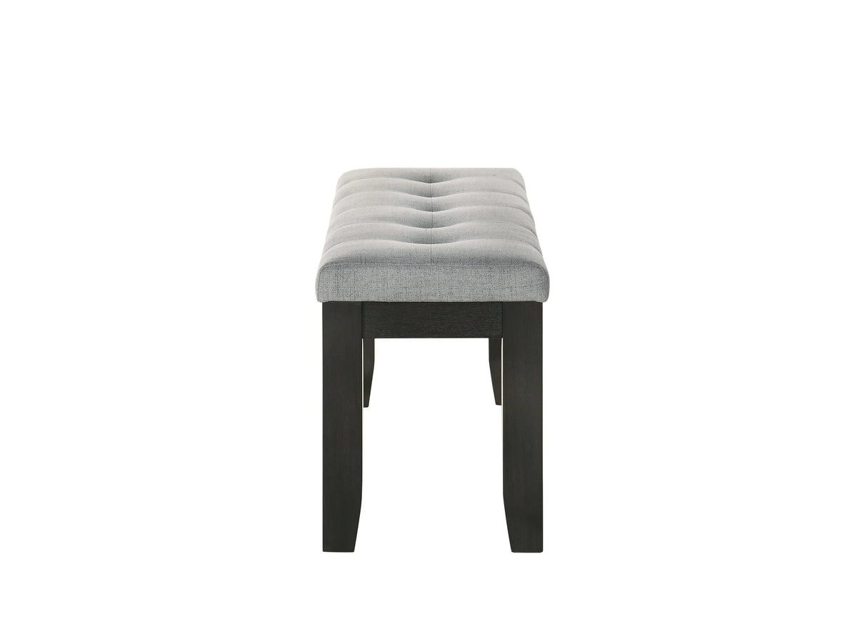 Bardstown Charcoal and Wheat Dining Bench by Crown Mark at Eve Furniture