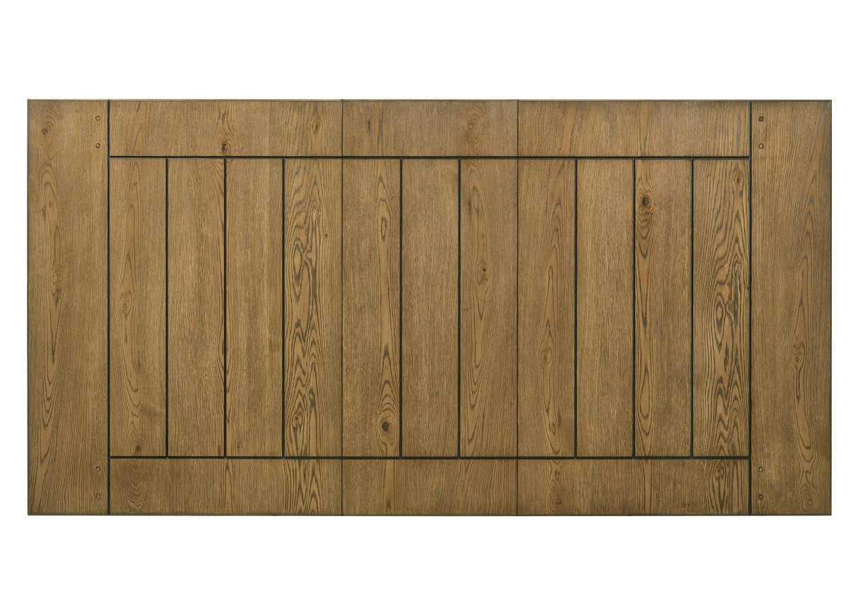 Bardstown Charcoal and Wheat Dining Table by Crown Mark at Eve Furniture