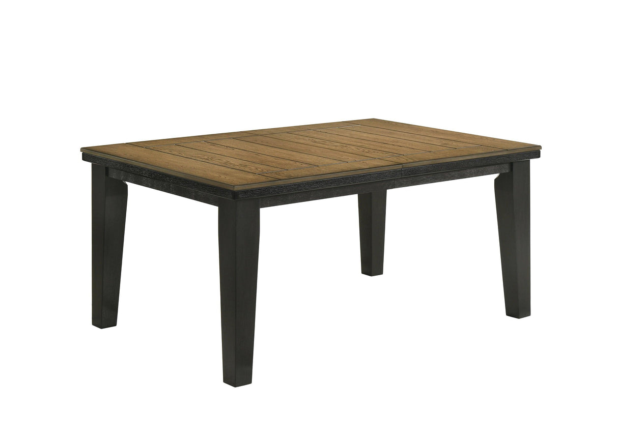 Bardstown Charcoal and Wheat Extendable Dining Set by Crown Mark at Eve Furniture