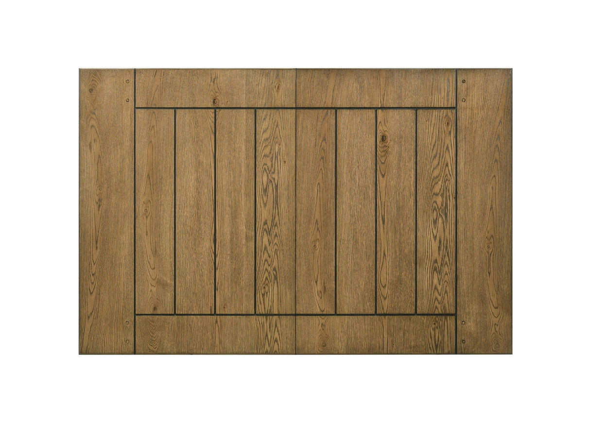 Bardstown Charcoal and Wheat Extendable Dining Set by Crown Mark at Eve Furniture