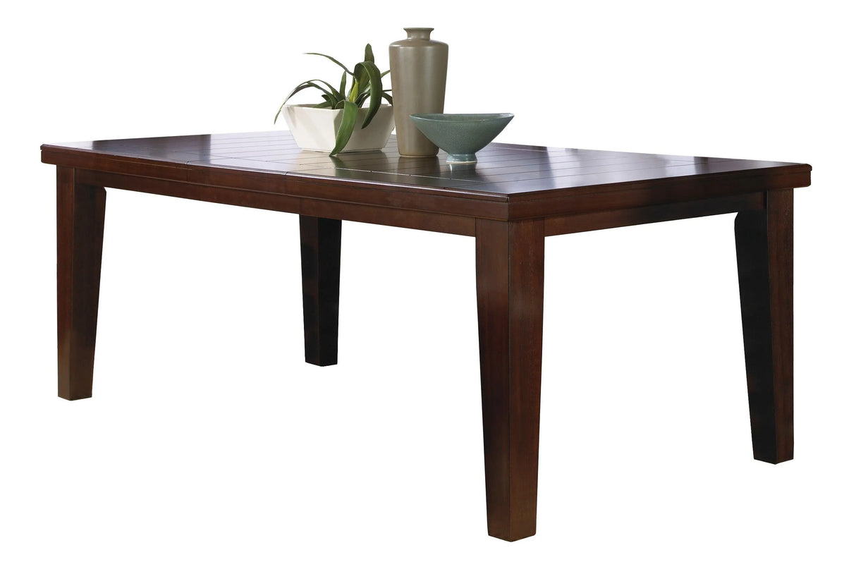 Bardstown Cherry Brown Extendable Dining Table by Crown Mark at Eve Furniture