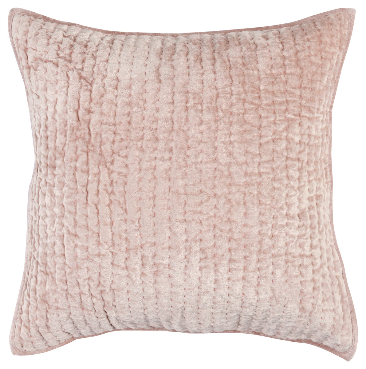 Bari Bliss Pink Velvet Quilt Collection by Classic Home at Eve Furniture
