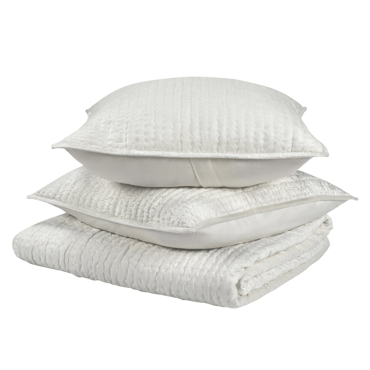 Bari Cloud Velvet Quilt Collection by Classic Home at Eve Furniture
