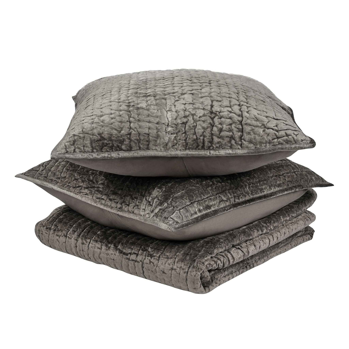 Bari Desert Velvet Quilt Collection by Classic Home at Eve Furniture