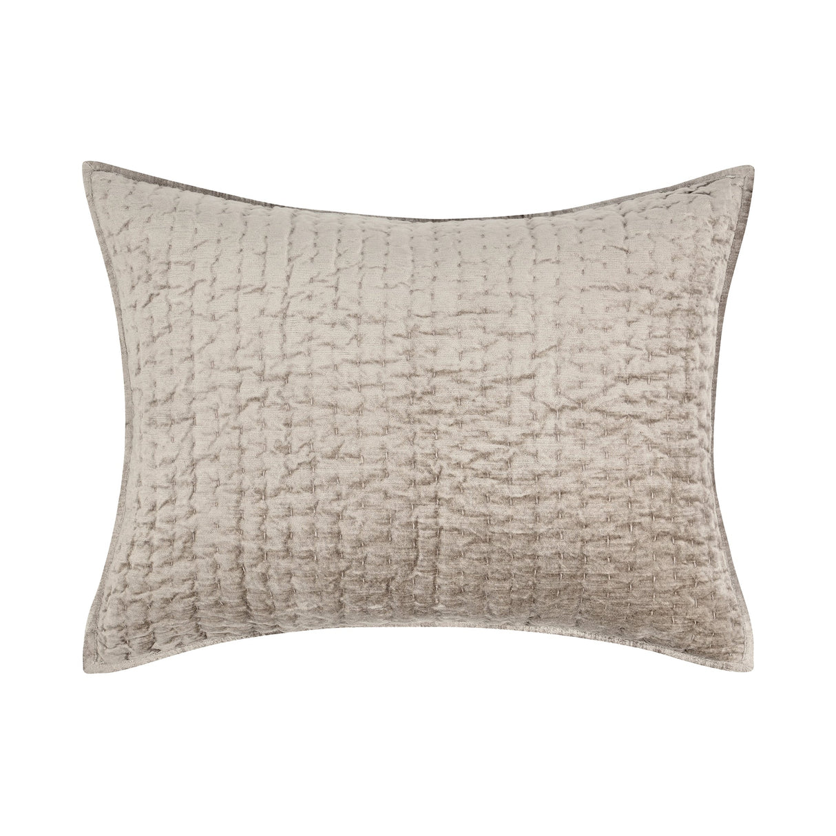 Bari Pebble Velvet Quilt Collection by Classic Home at Eve Furniture