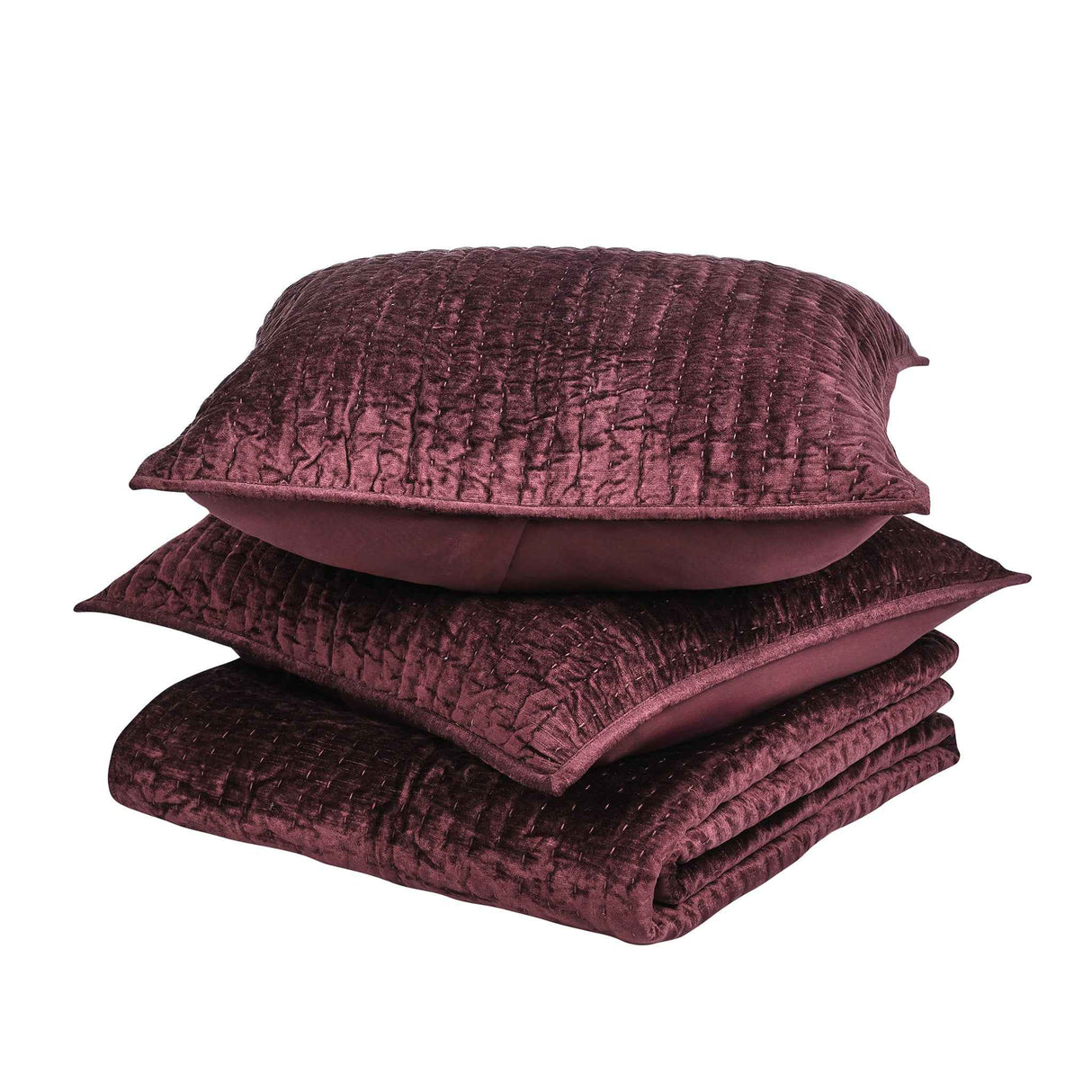 Bari Port Velvet Quilt Collection by Classic Home at Eve Furniture