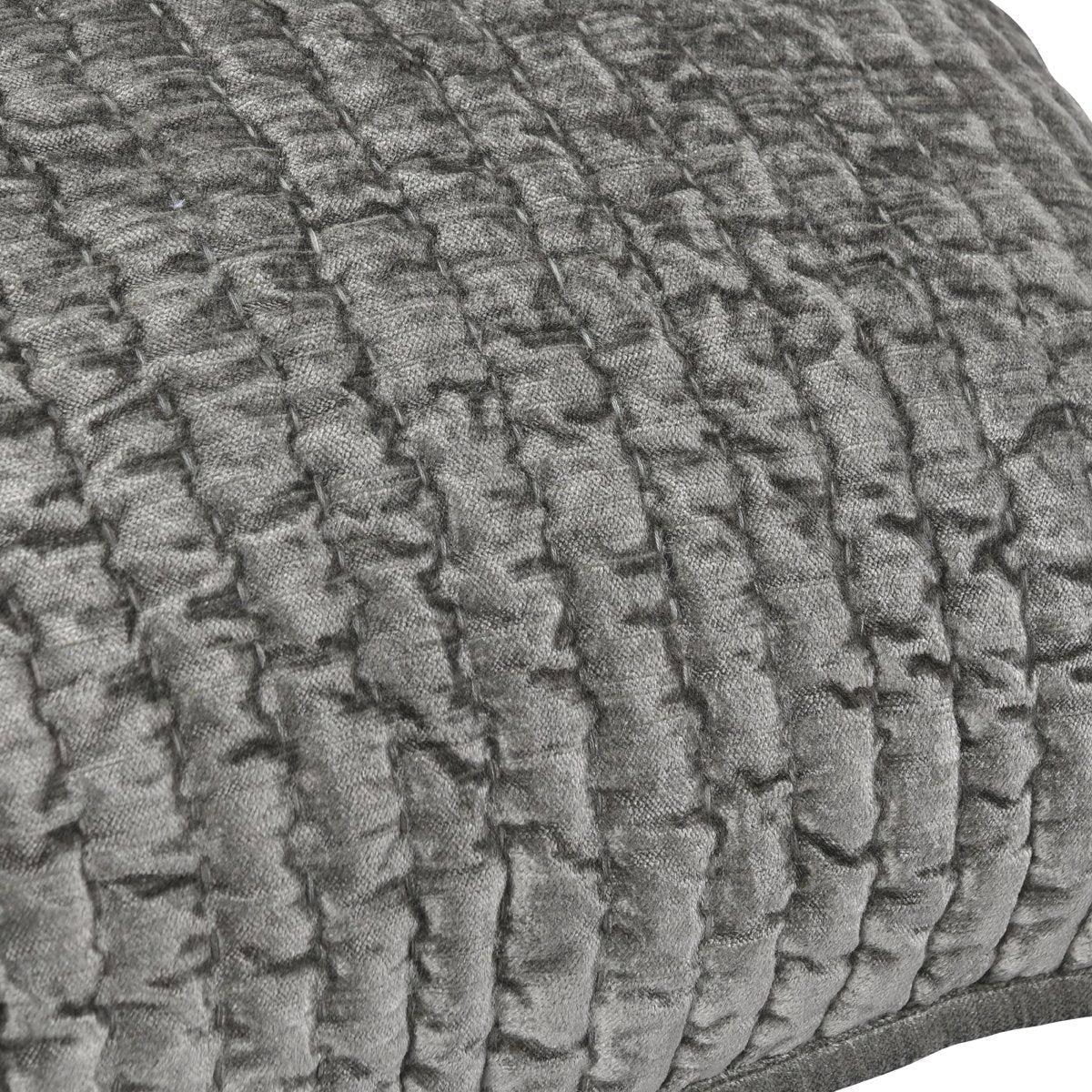Bari Sage Velvet Quilt Collection by Classic Home at Eve Furniture