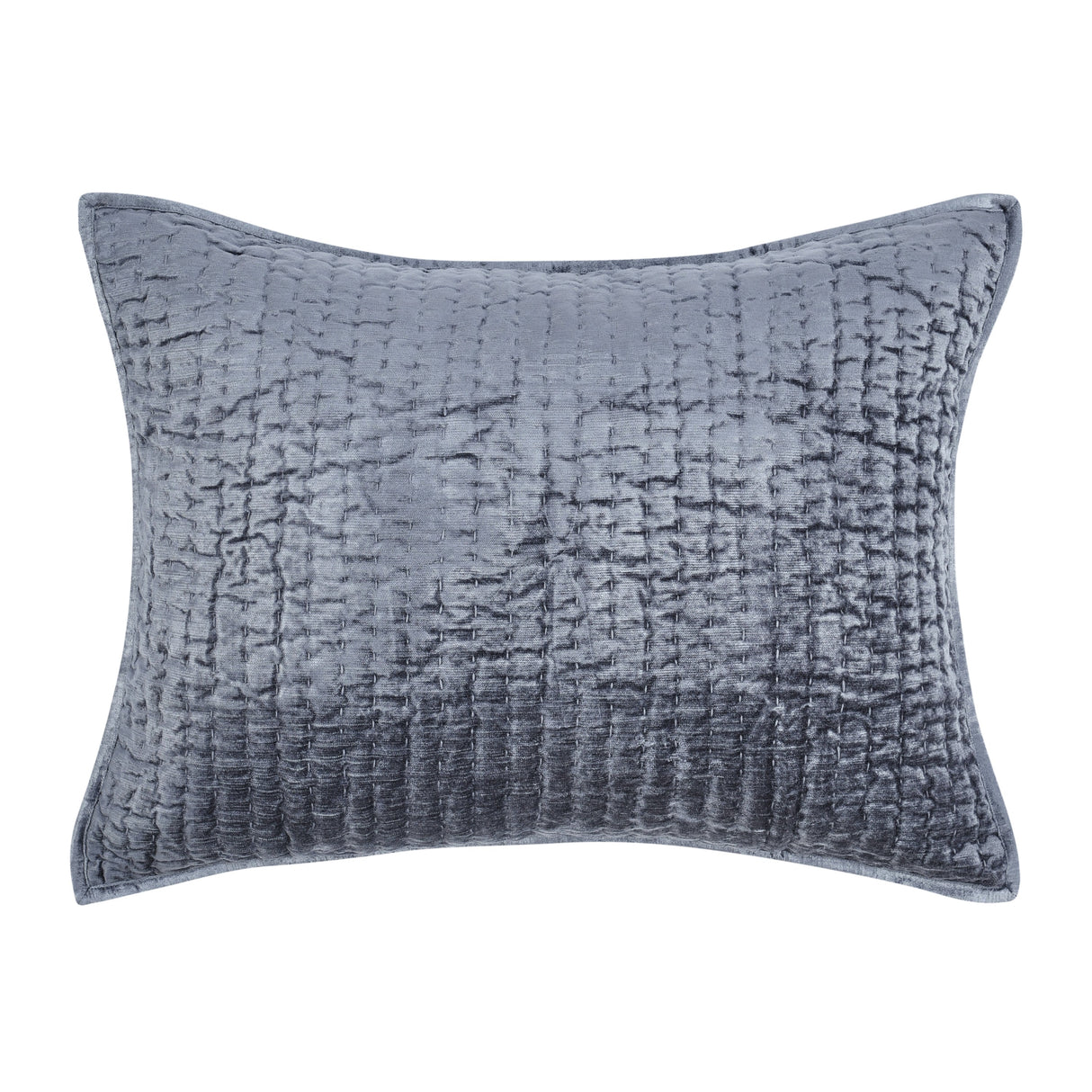 Bari Sea Fog Velvet Quilt Collection by Classic Home at Eve Furniture
