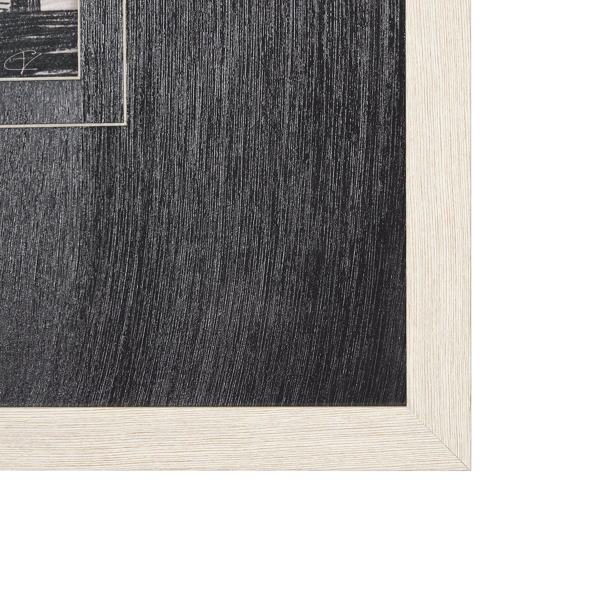 Barn Buildings II by Mercana Studio a Hand Embellished Textured Framed Art Print Matted under Glass by Mercana at Eve Furniture
