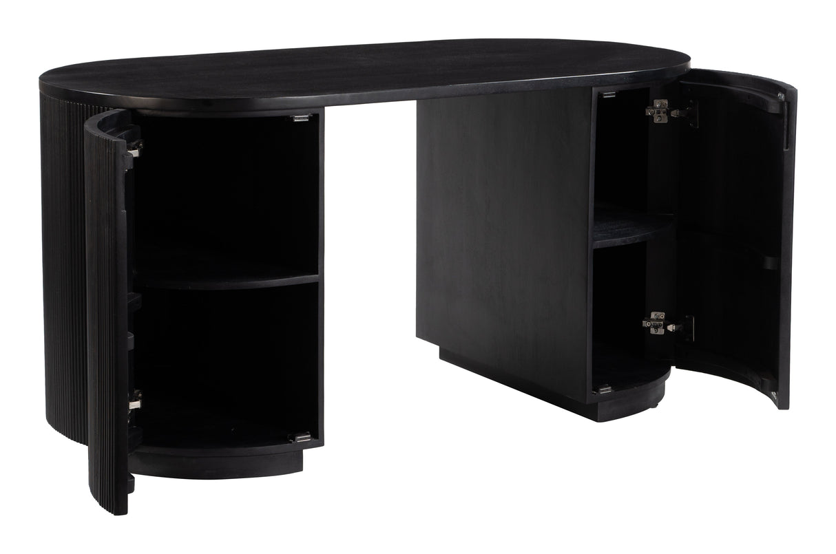 Barnaby Black Desk by Zuomod at Eve Furniture