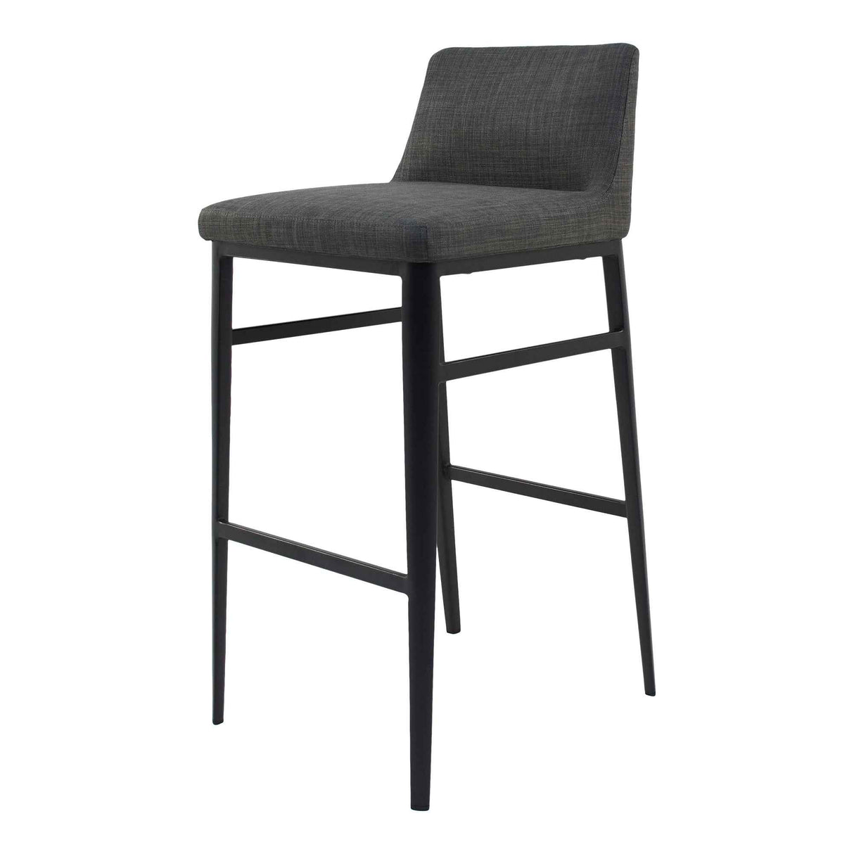 Baron Charcoal Grey Bar Stool