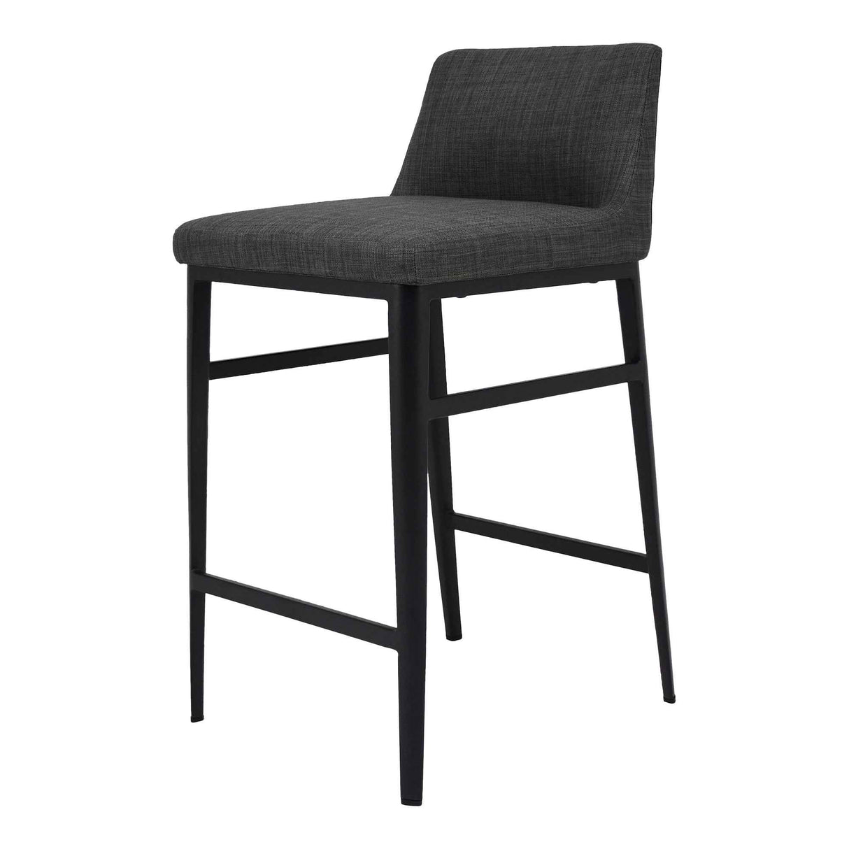 Baron Charcoal Grey Counter Stool by Moe's Home at Eve Furniture