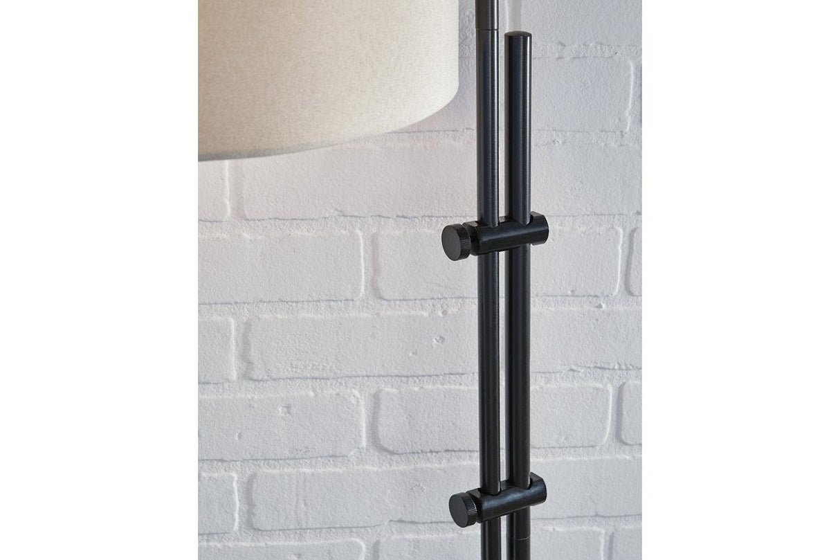 Baronvale Black Floor Lamp by Ashley at Eve Furniture
