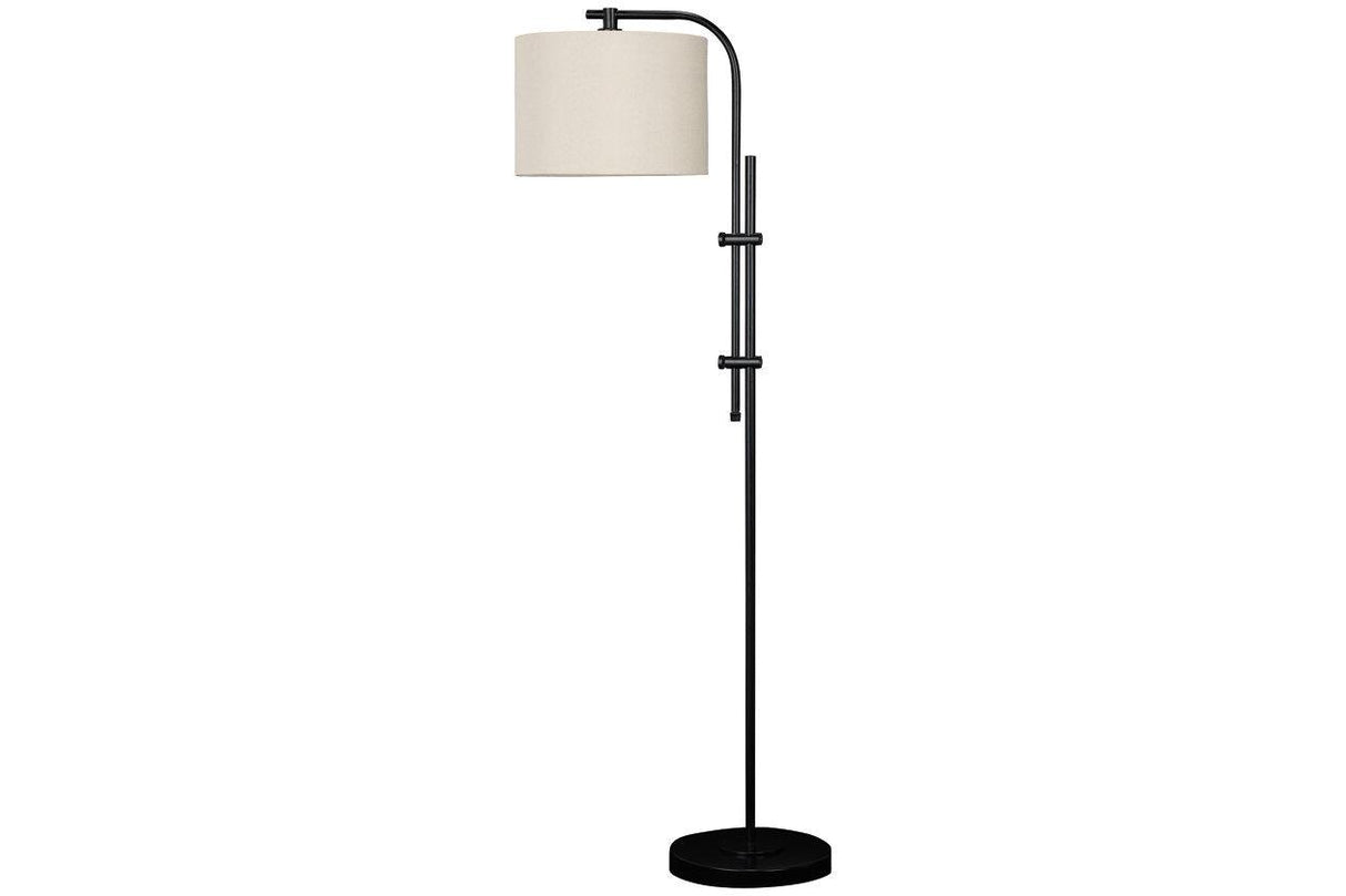 Baronvale Black Floor Lamp by Ashley at Eve Furniture