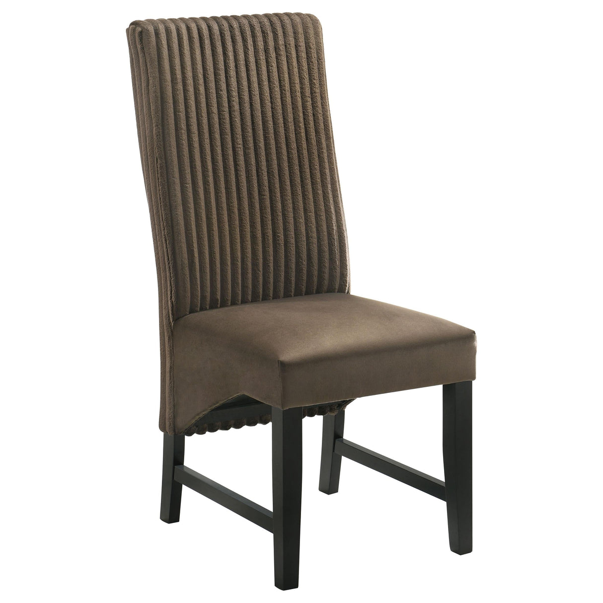 Barrand Chocolate Dining Side Chair, Set of 2 by Coaster at Eve Furniture