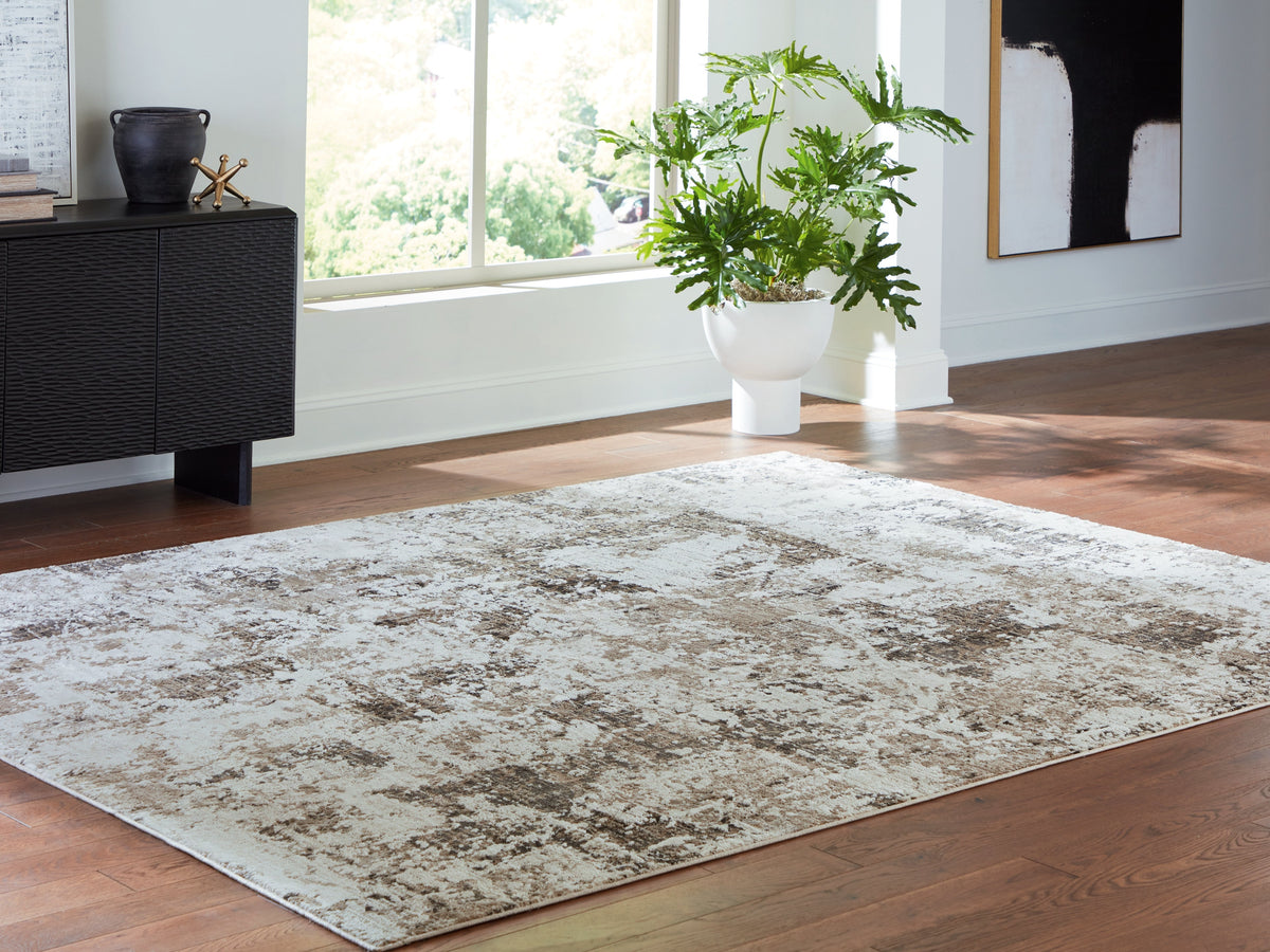 Barricland Multi Large Rug by Ashley at Eve Furniture