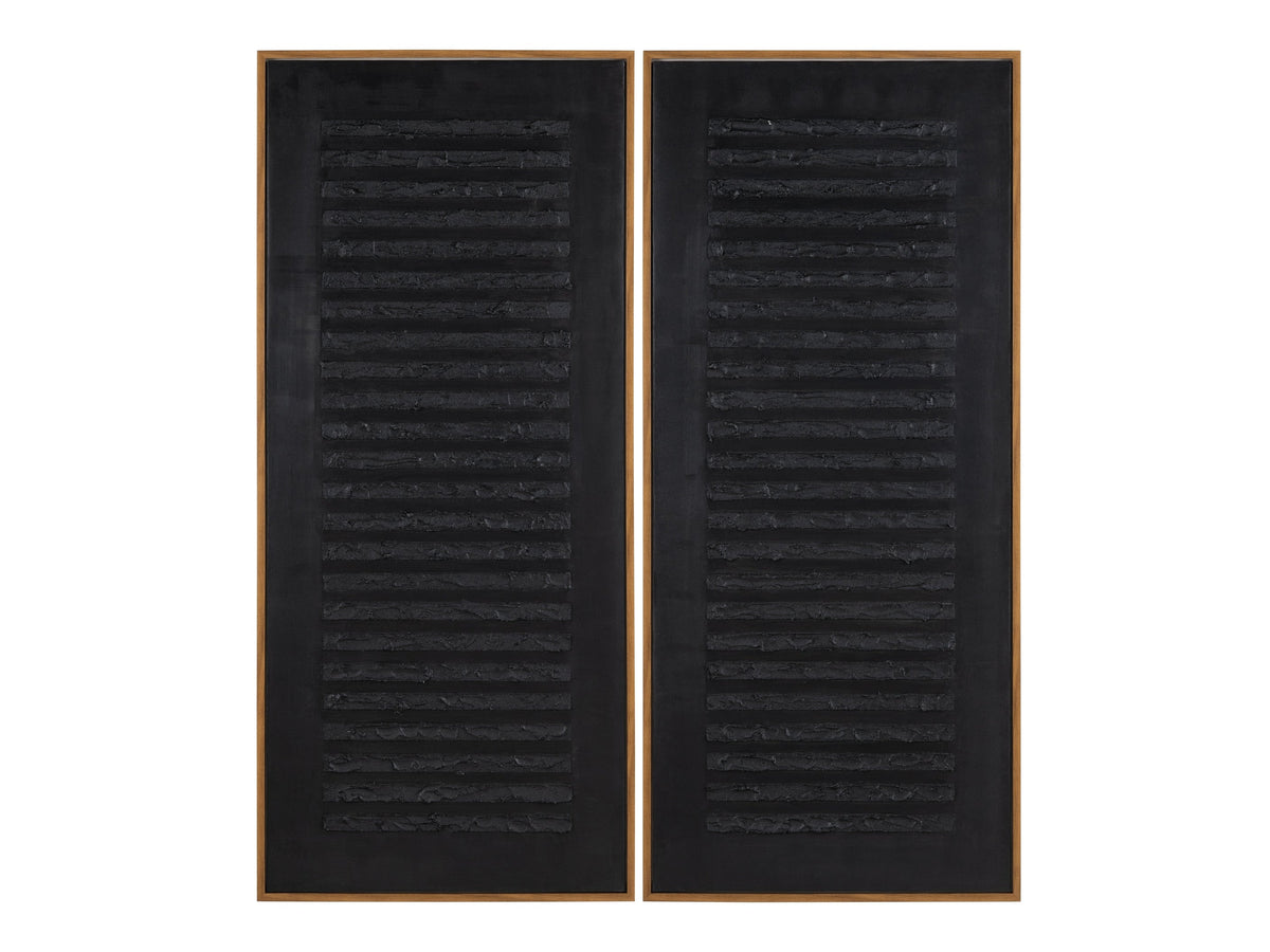 Barrow Black Canvas by Crestview at Eve Furniture