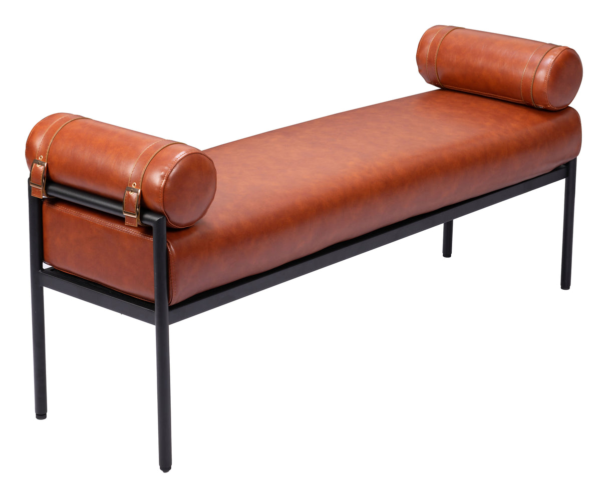 Barrow Brown Bench by Zuomod at Eve Furniture