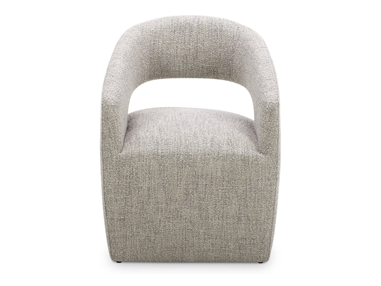 Barrow Grey Storm Rolling Dining Chair by MOES at Eve Furniture