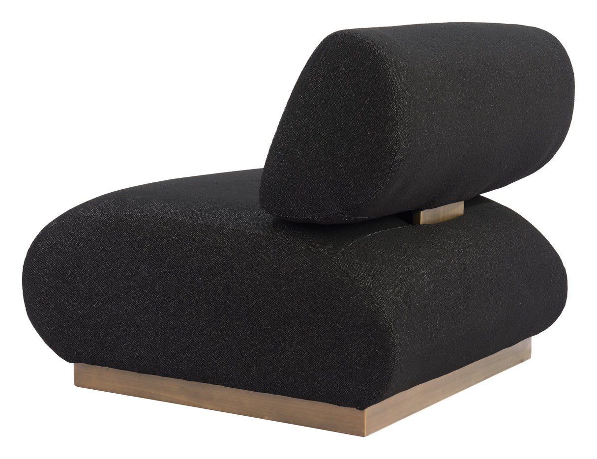 Barsa Black Accent Chair by Zuomod at Eve Furniture