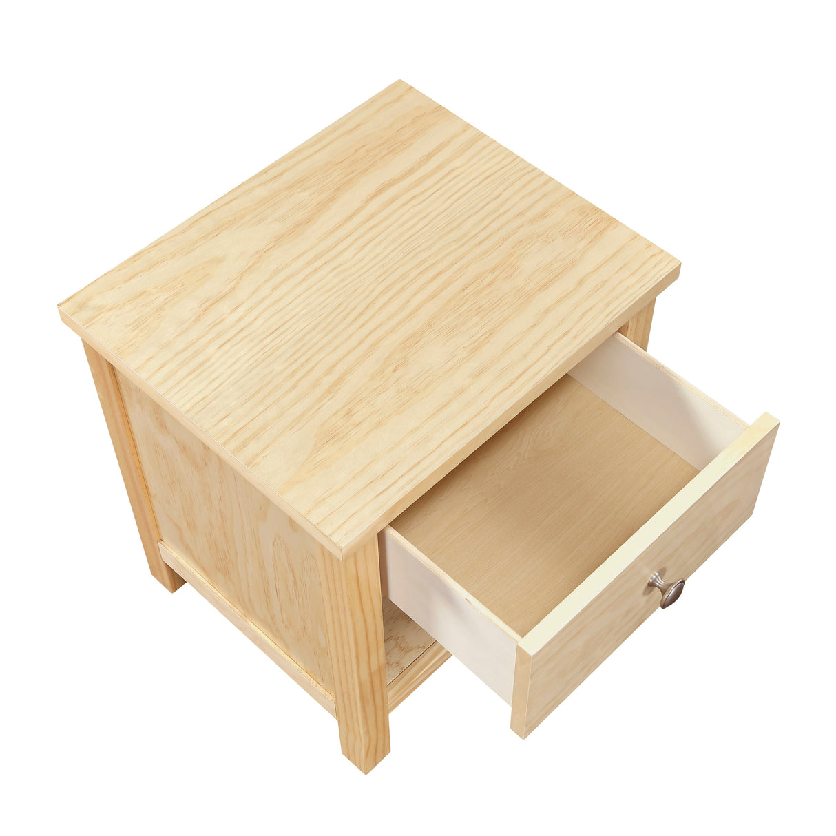 Bartly Natural Nightstand by Homelegance at Eve Furniture