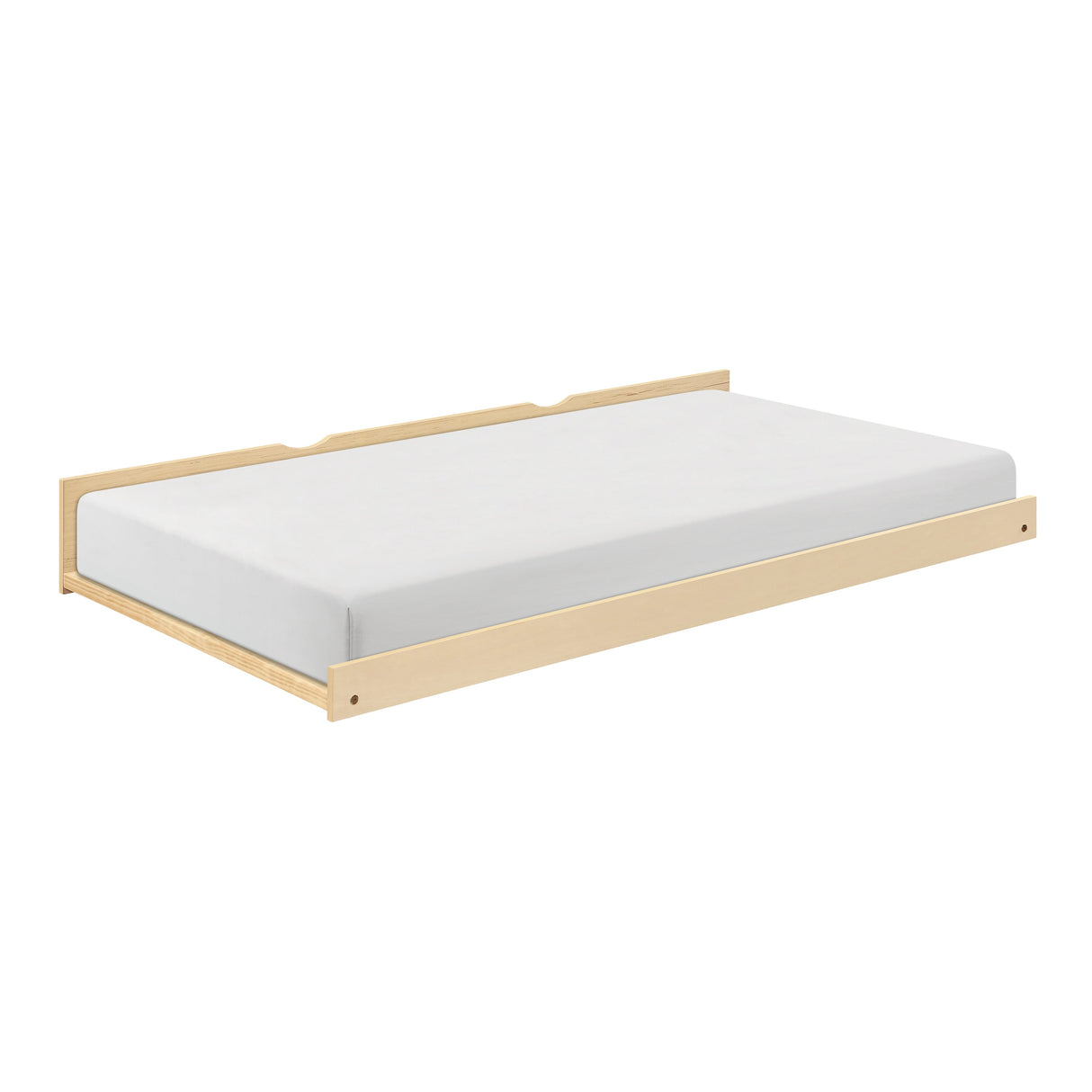 Bartly Natural Pine Full Platform Bed