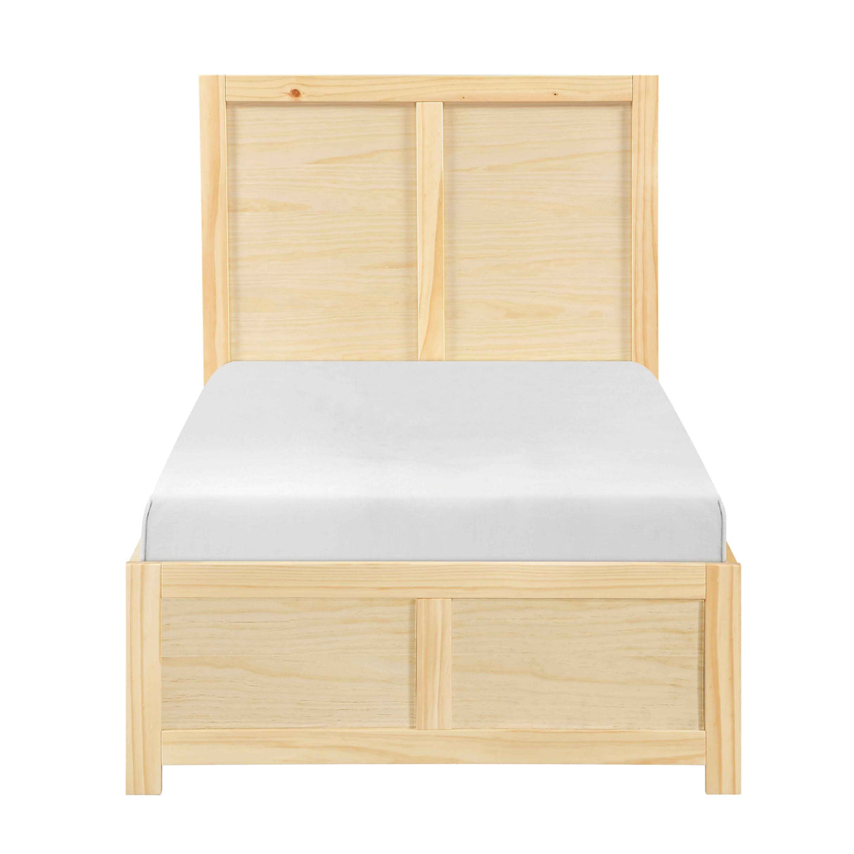 Bartly Natural Pine Twin Platform Bed