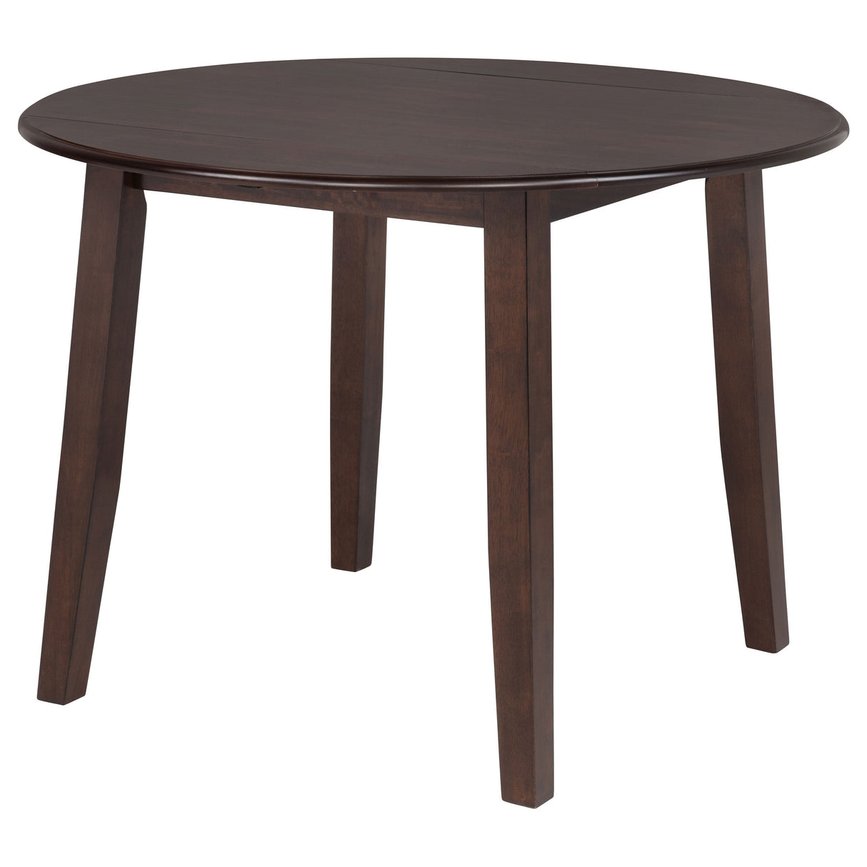 Barton Dark Brown 5-piece Round Wood Dining Table Set by Coaster at Eve Furniture