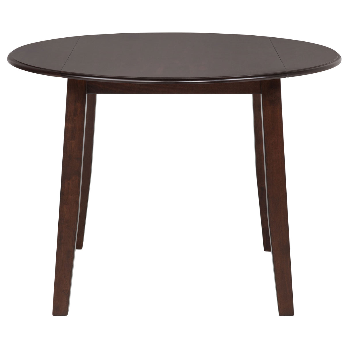 Barton Dark Brown 5-piece Round Wood Dining Table Set by Coaster at Eve Furniture