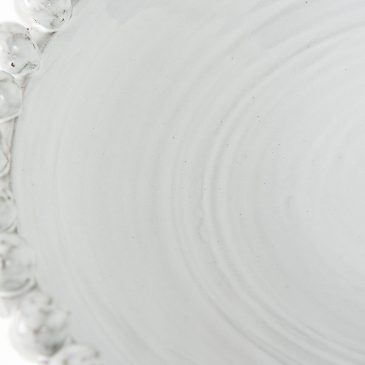 Basin 16" Round Off-White Glazed Decorative Bowl by Mercana at Eve Furniture