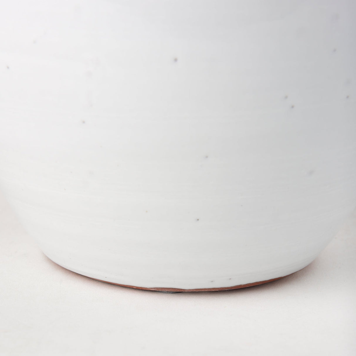 Basin Small Off-White Glazed Vase by Mercana at Eve Furniture