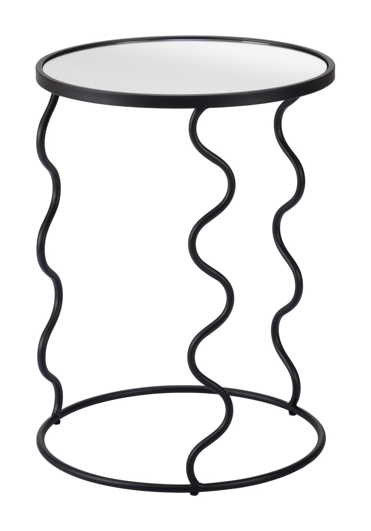 Bastia Black Side Table by Zuomod at Eve Furniture