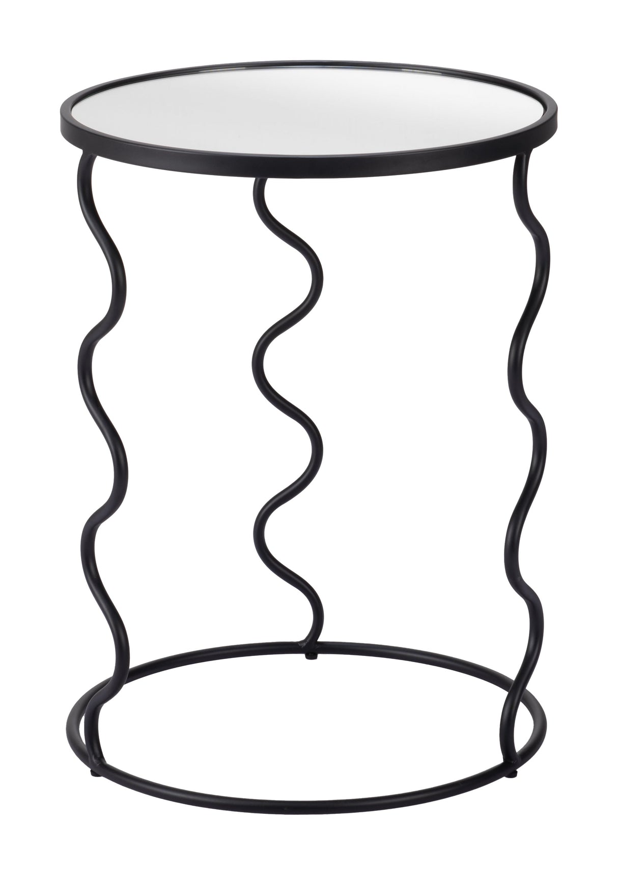 Bastia Black Side Table by Zuomod at Eve Furniture