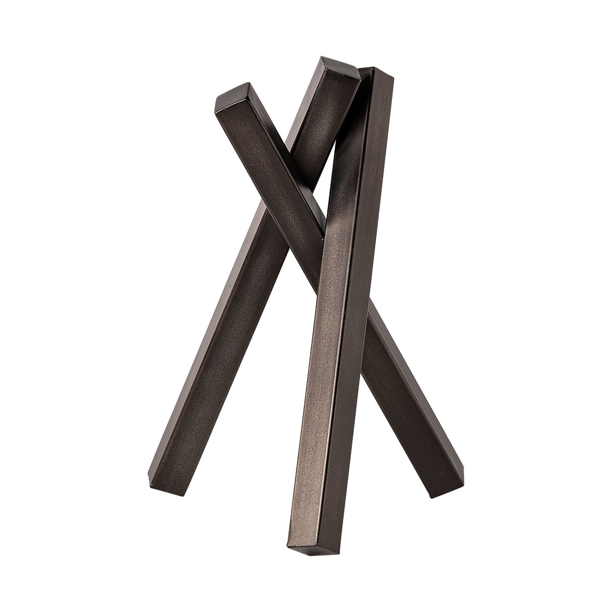 Bastian (Large) 9L x 8W Black Metal Abstract Object by Mercana at Eve Furniture