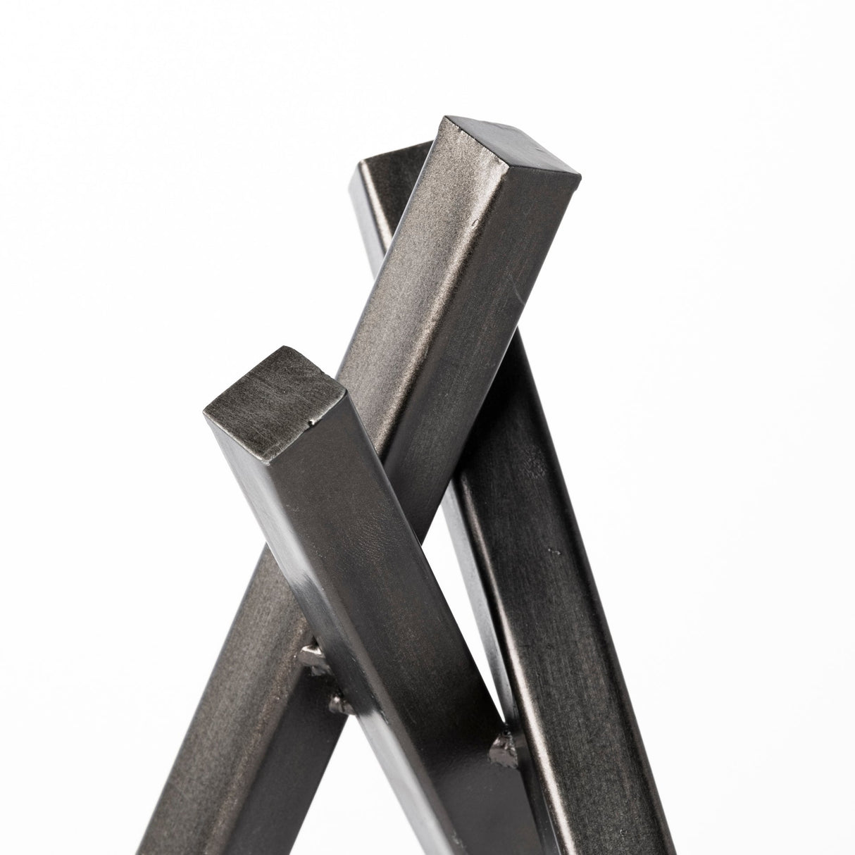 Bastian (Small) Black Metal Abstract Object by Mercana at Eve Furniture