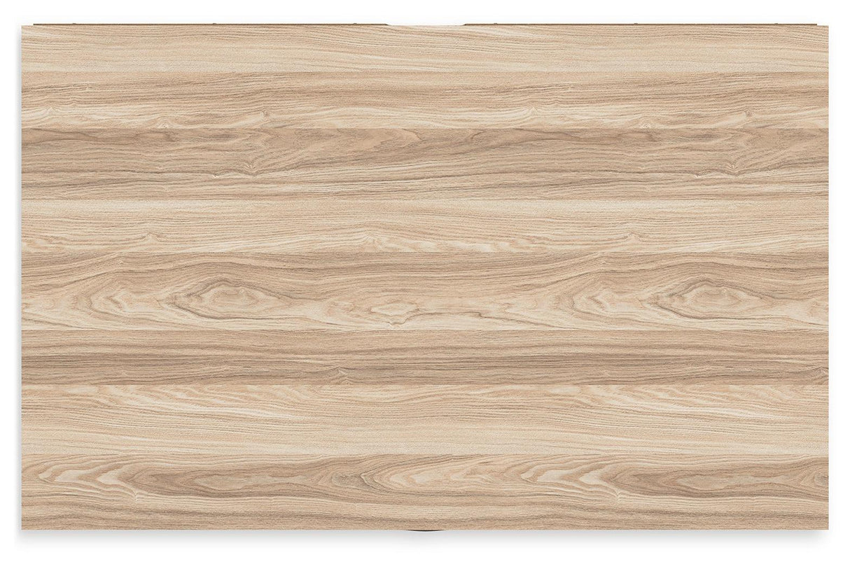 Battelle Tan Chest of Drawers by Ashley at Eve Furniture