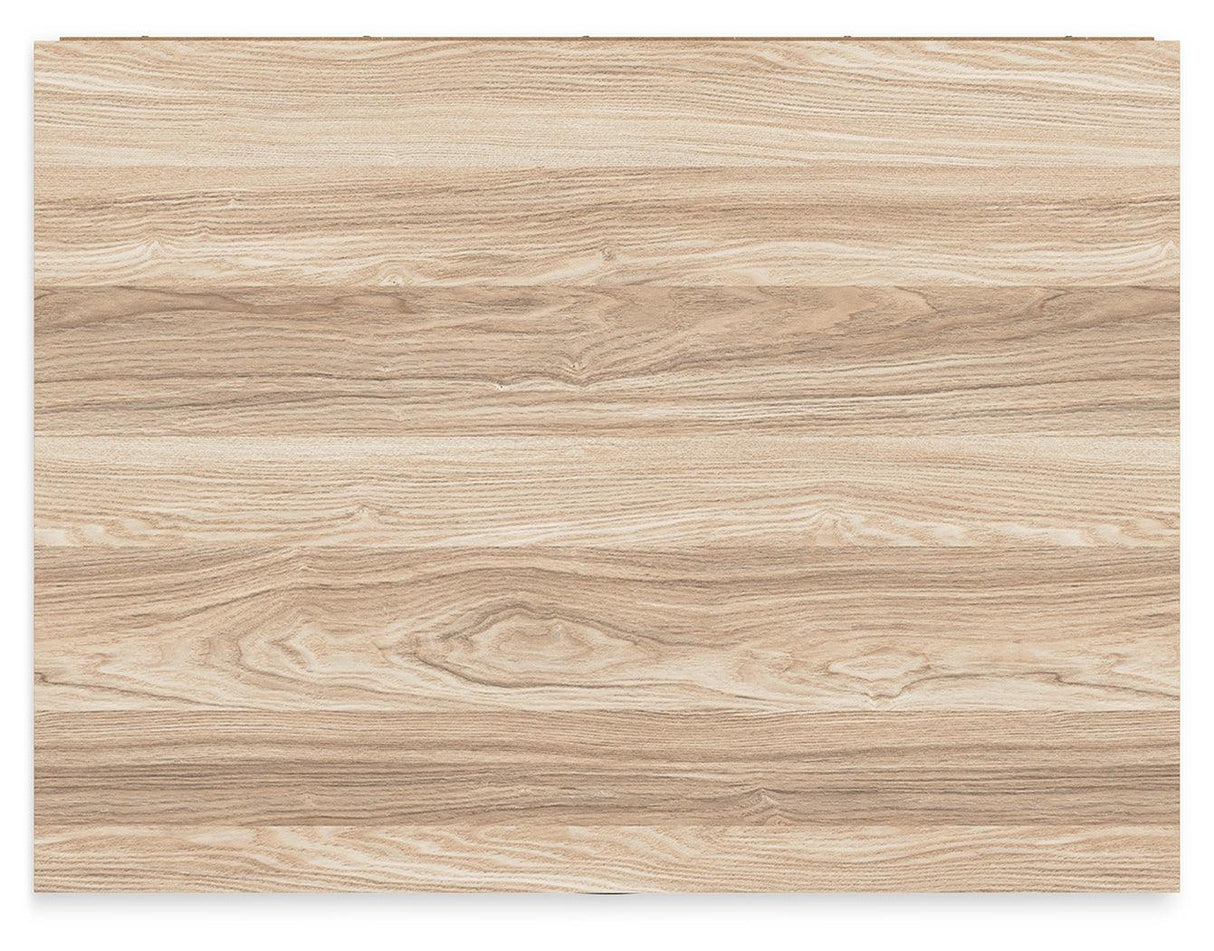 Battelle Tan Nightstand by Ashley at Eve Furniture