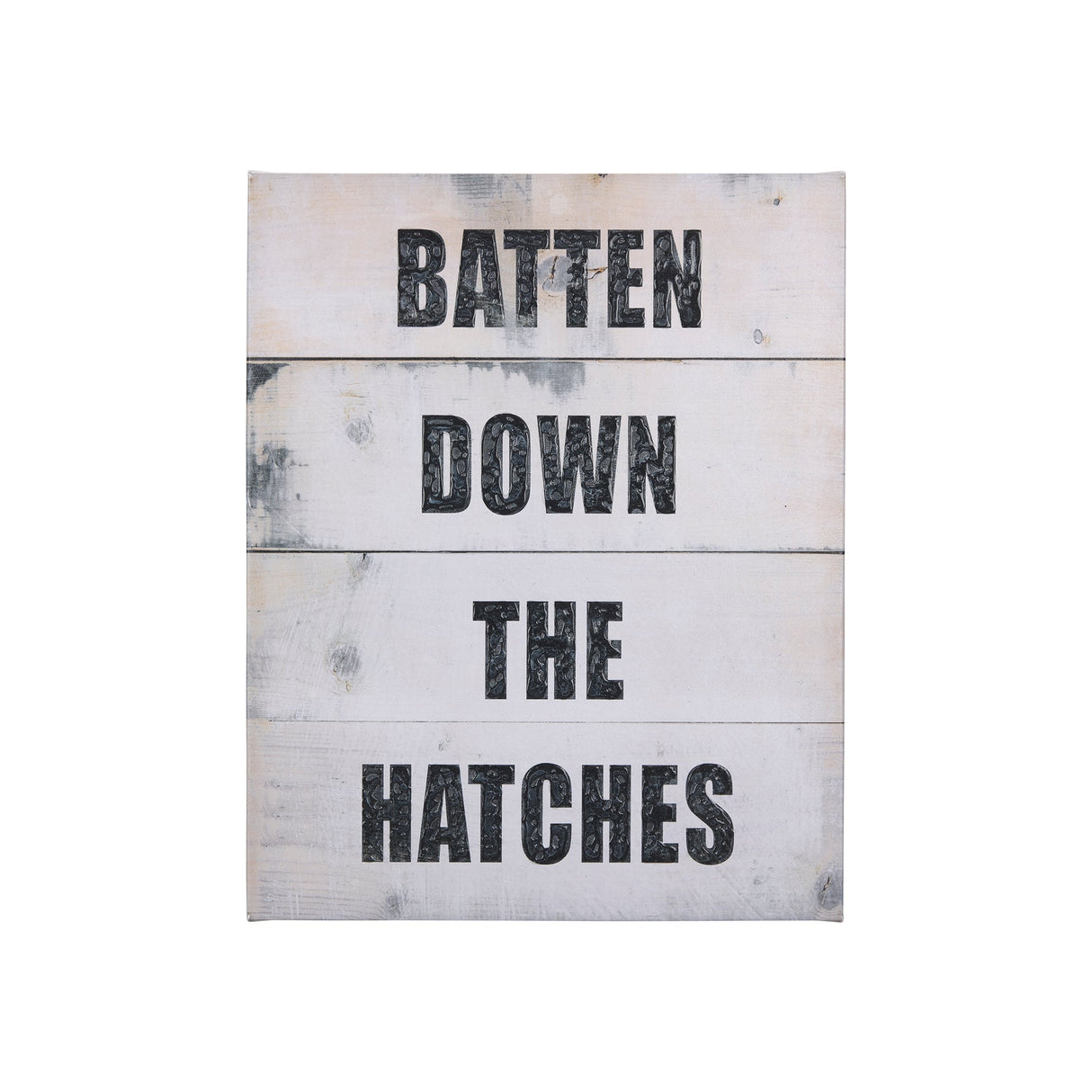 Batten Down The Hatches by Mercana Studio a Hand Embellished Textured Canvas by Mercana at Eve Furniture