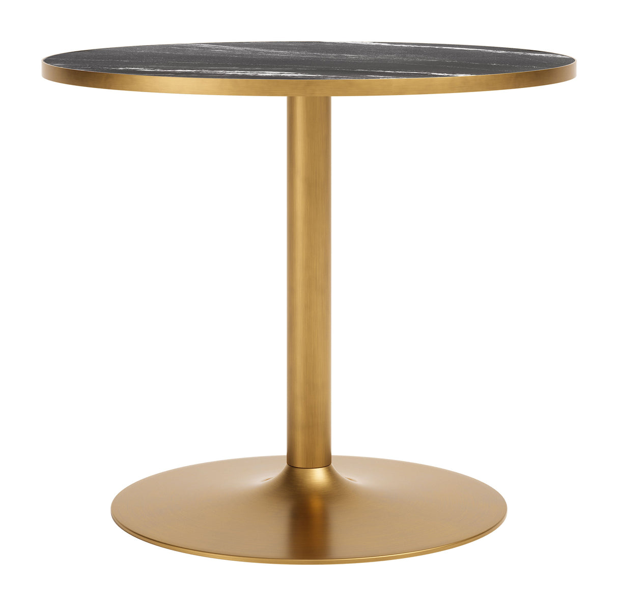Batu Black & Gold Outdoor Dining Table by Zuomod at Eve Furniture