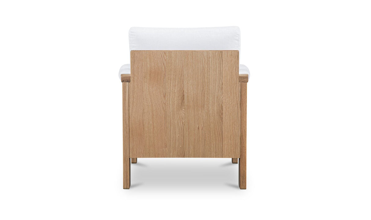 Bauer Accent Chair Cream by Moe's Home at Eve Furniture