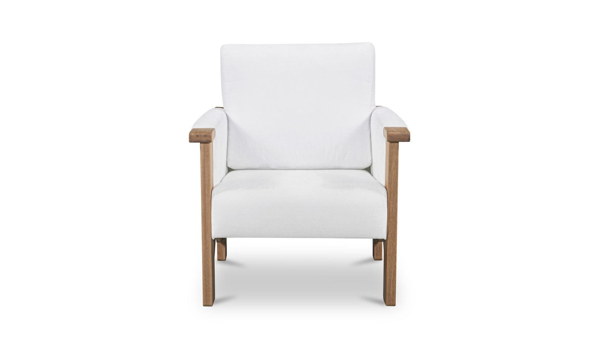 Bauer Accent Chair Cream by Moe's Home at Eve Furniture