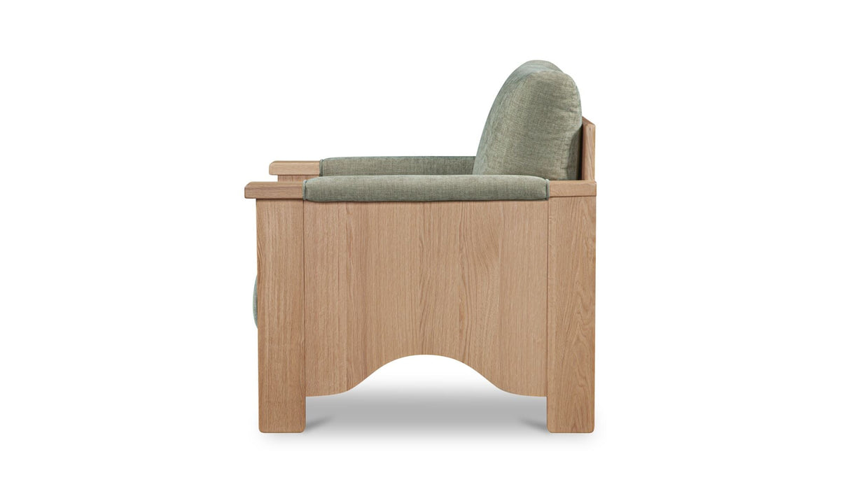 Bauer Accent Chair Sage by Moe's Home at Eve Furniture