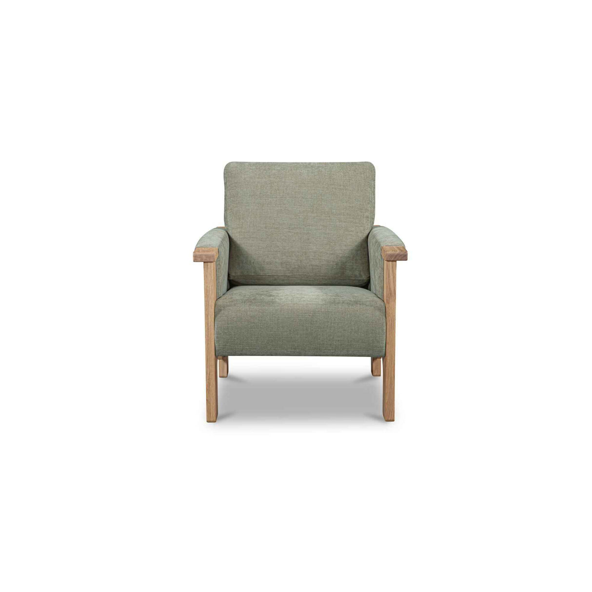 Bauer Sage/Natural Accent Chair