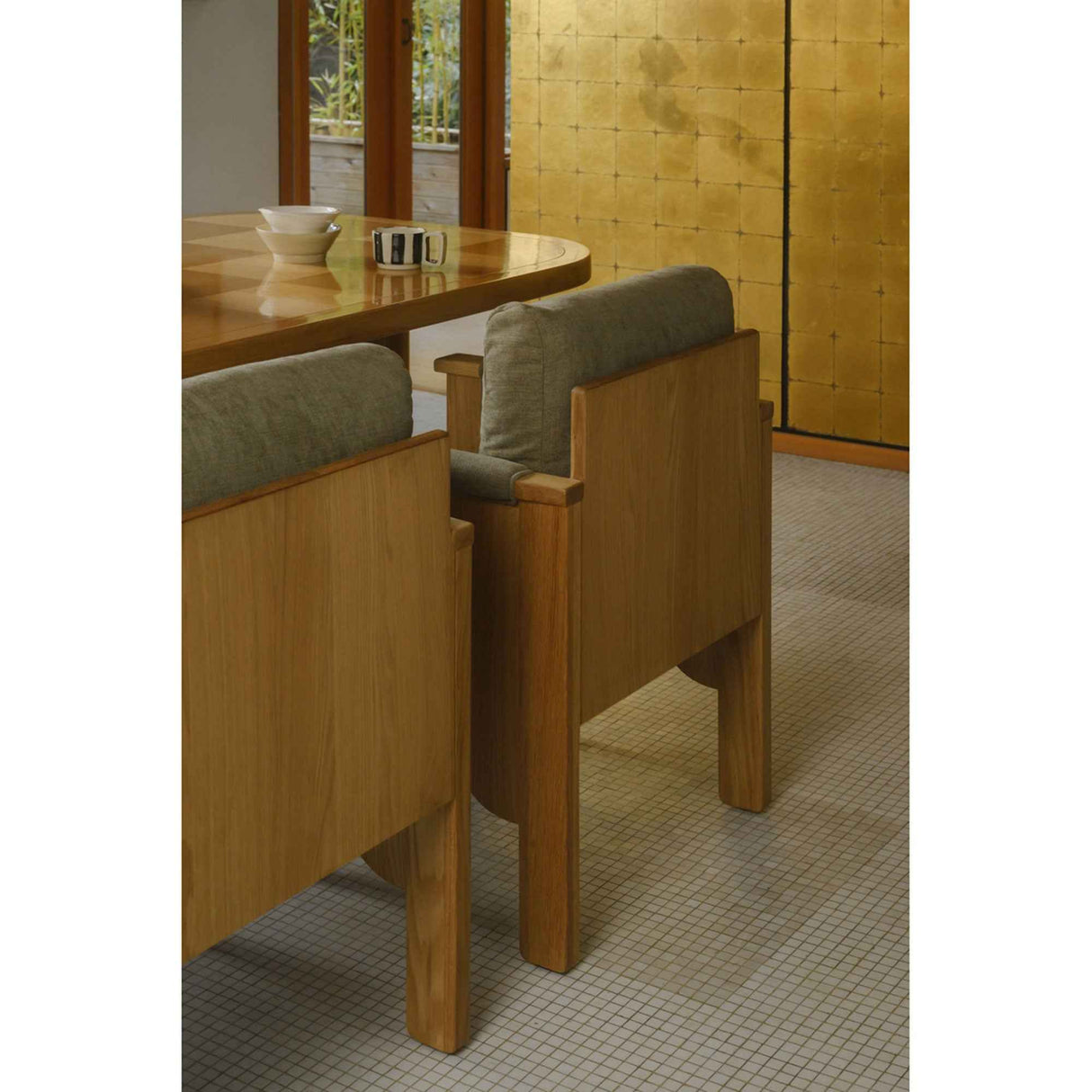Bauer Sage/Natural Dining Chair