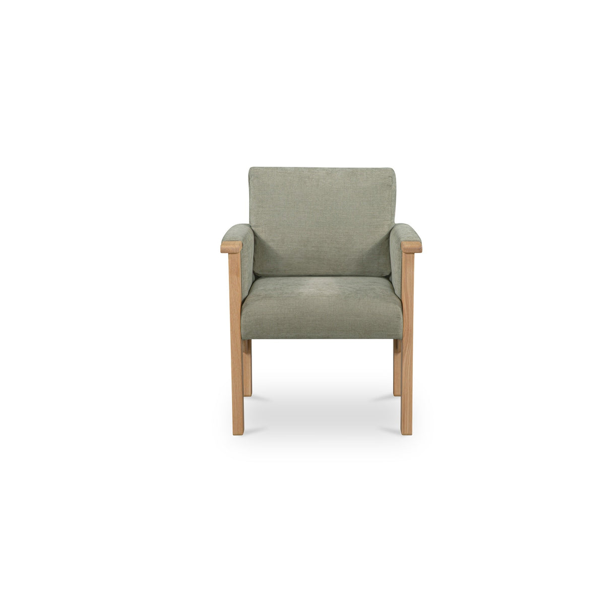 Bauer Sage/Natural Dining Chair by Moe's Home at Eve Furniture