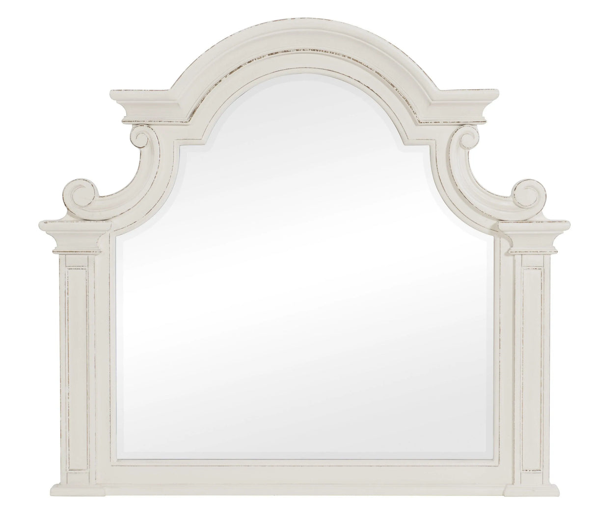Baylesford Antique White Mirror (Mirror Only) by Homelegance at Eve Furniture