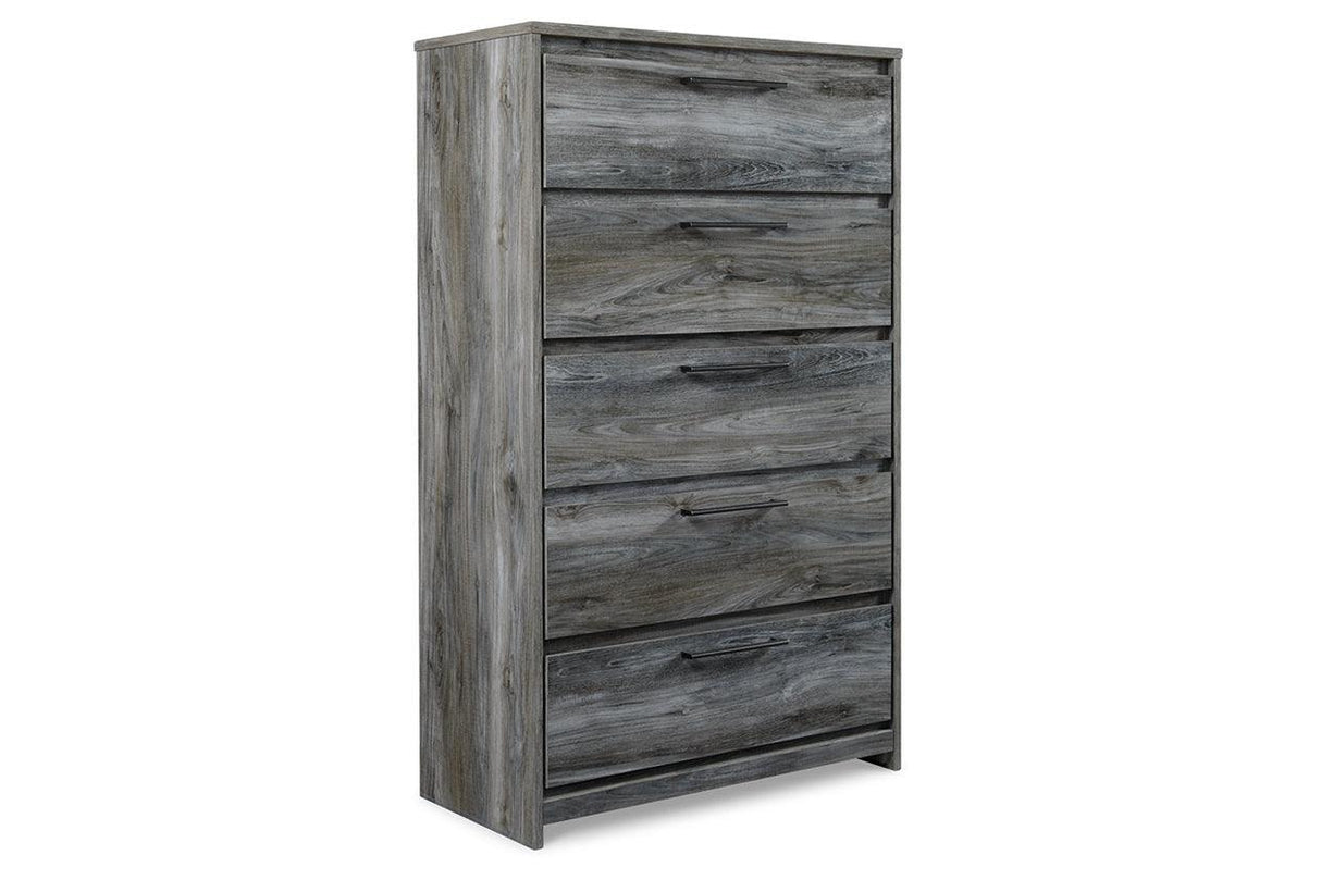 Baystorm Gray Chest of Drawers by Ashley at Eve Furniture